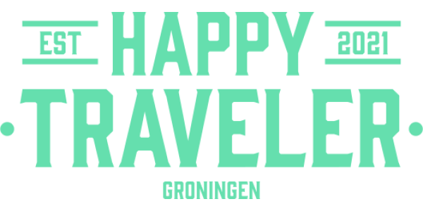 Logo https://thehappytraveler.nl/nl/